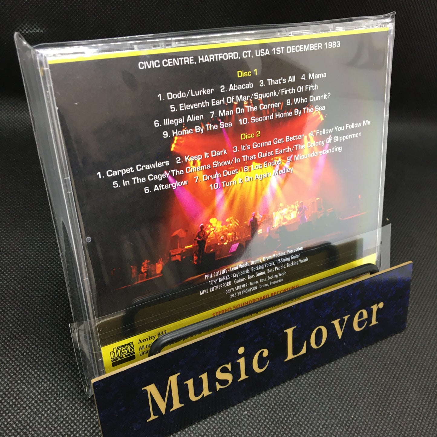 GENESIS / HARTFORD 1983 SOUNDBOARD (2CD)