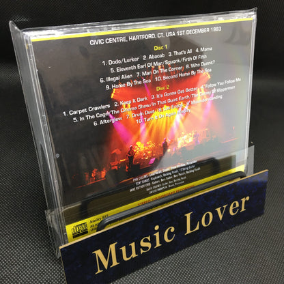 GENESIS / HARTFORD 1983 SOUNDBOARD (2CD)