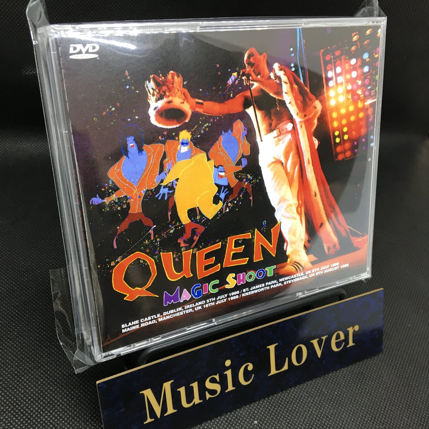 QUEEN / MAGIC SHOOT UK TOUR 1986 (4DVDR)