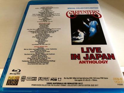 CARPENTERS / LIVE IN JAPAN ANTHOLOGY (1BDR)