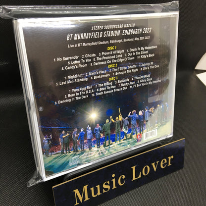 BRUCE SPRINGSTEEN & E STREET BAND / EDINBURGH 2023 STEREO SOUNDBOARD (3CDR)