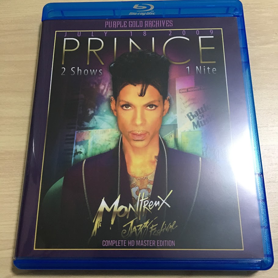 PRINCE / MONTREUX JAZZ FESTIVAL 2009 Blu-ray Pro-shot (2BDR)