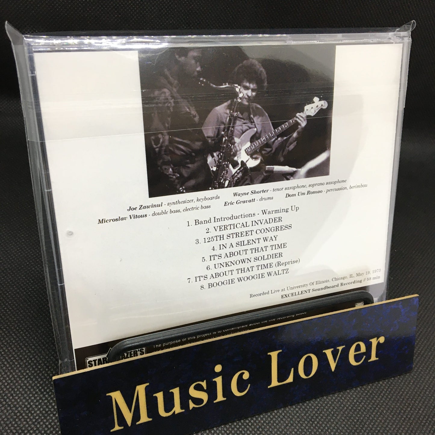 WEATHER REPORT / LIVE IN CHICAGO 730519 (1CDR)