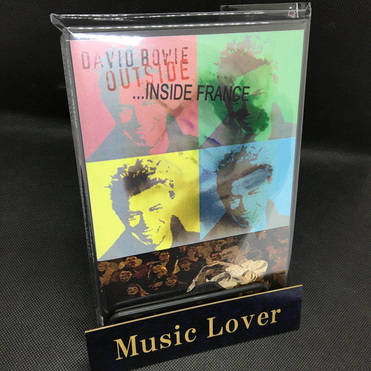 DAVID BOWIE / OUTSIDE …INSIDE FRANCE (1DVDR)