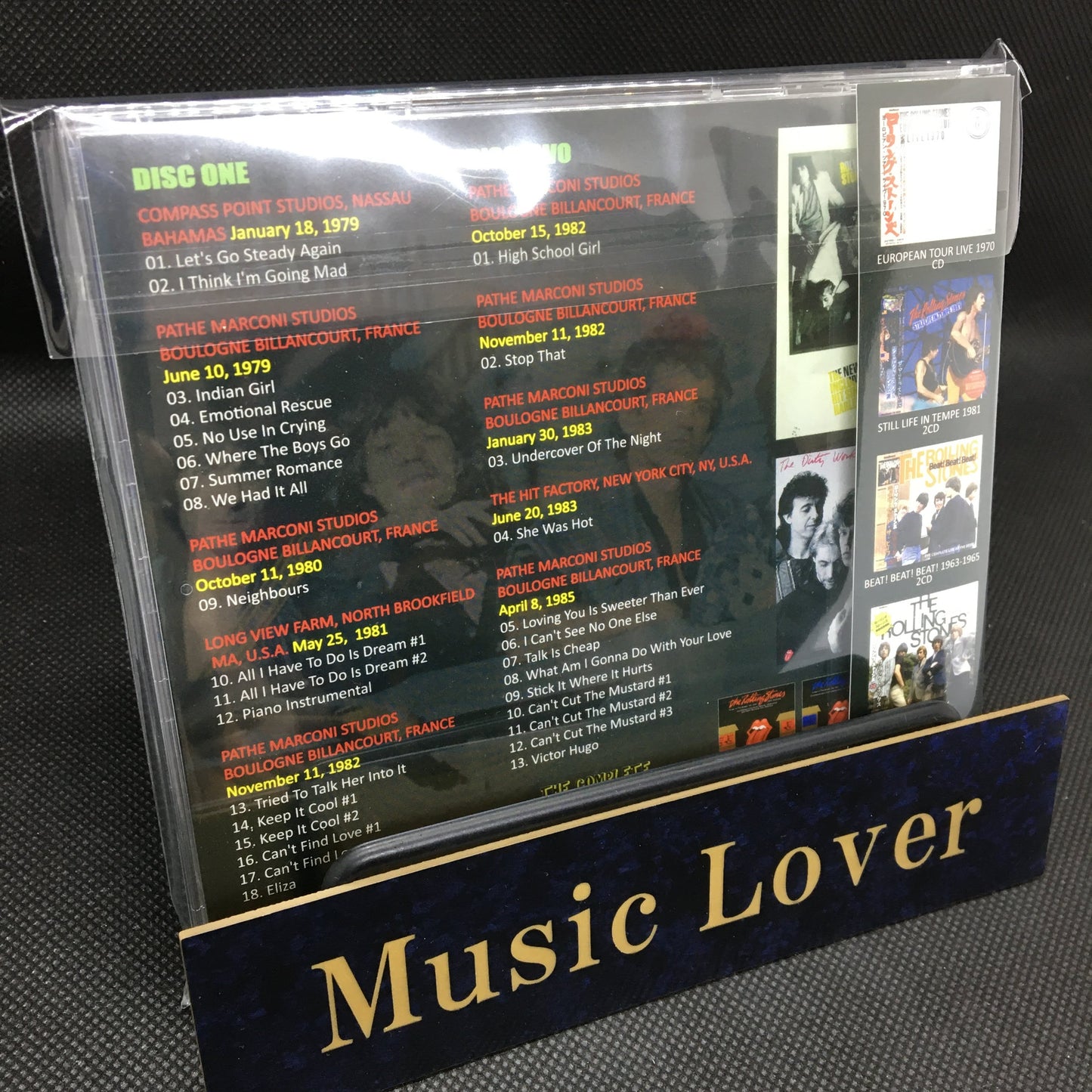 THE ROLLING STONES / THE COMPLETE FOXES IN THE BOXES (2CD)