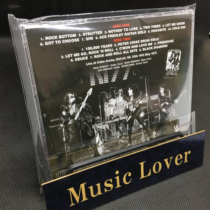 KISS / DEFINITIVE DETROIT 1975 SOUNDBOARD (2CD)