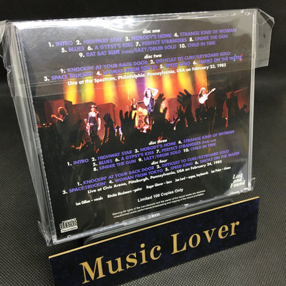 DEEP PURPLE / TWO NIGHTS IN PENNSYLVANIA 1985 (4CDR)