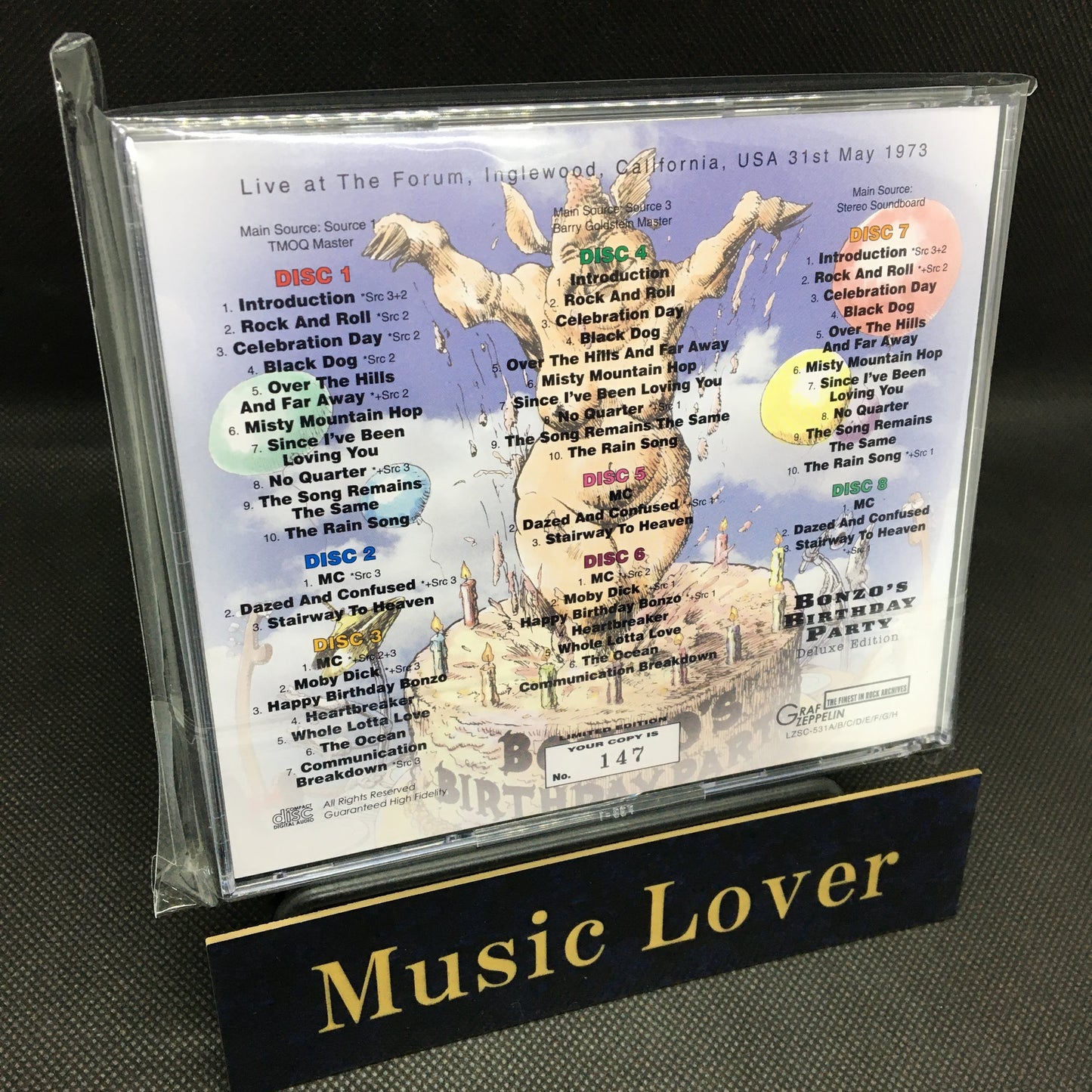 LED ZEPPELIN / BONZO'S BIRTHDAY PARTY Deluxe Edition (8CD)