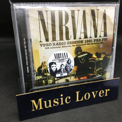 NIRVANA / VPRO RADIO SESSION 1991 Pre-FM STEREO SOUNDBOARD (1CD)