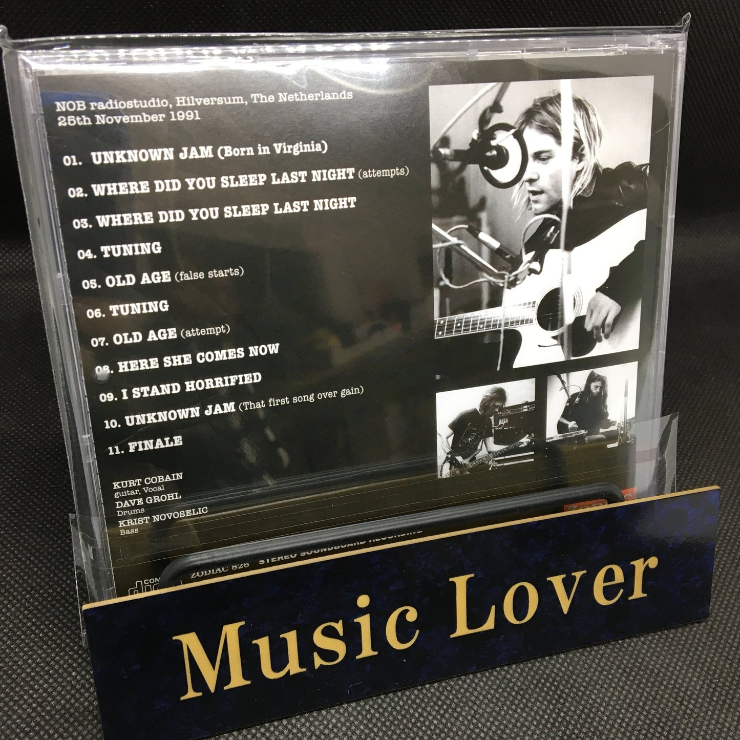 NIRVANA / VPRO RADIO SESSION 1991 Pre-FM STEREO SOUNDBOARD (1CD)