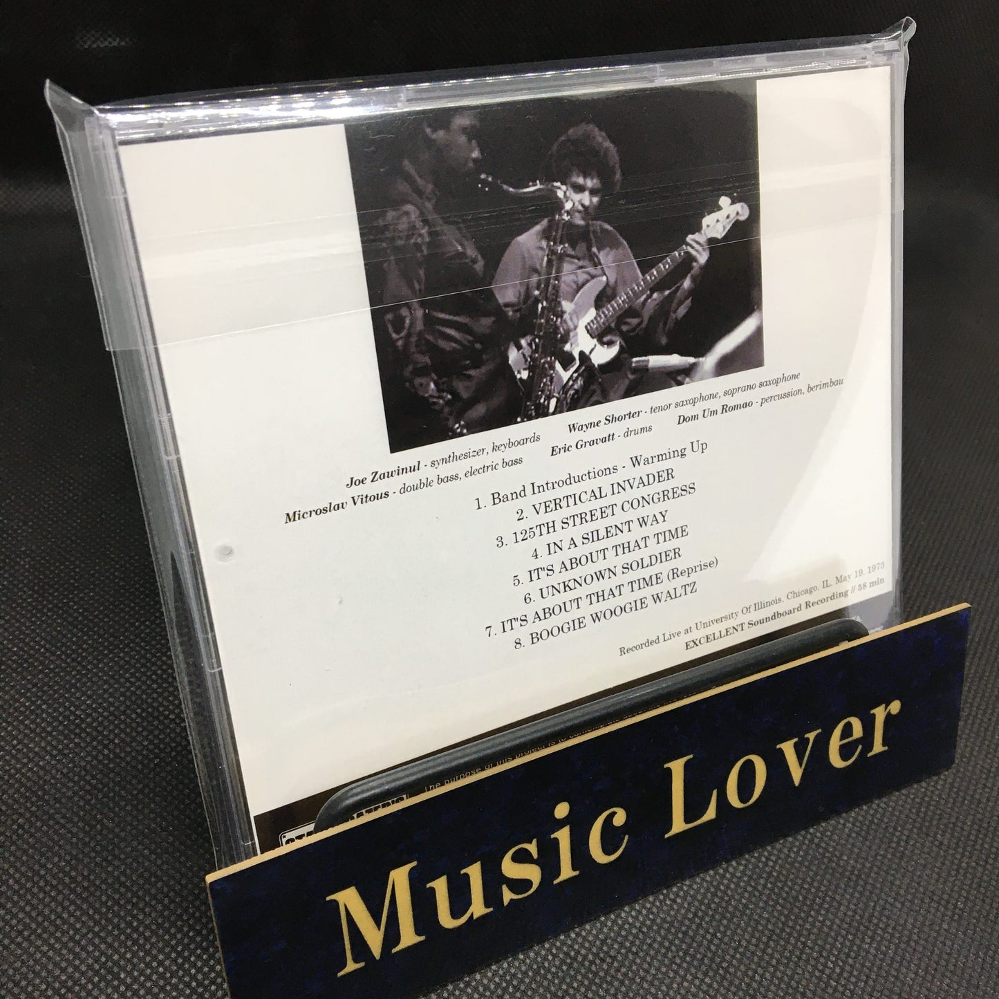 WEATHER REPORT / LIVE IN CHICAGO 730519 (1CDR)