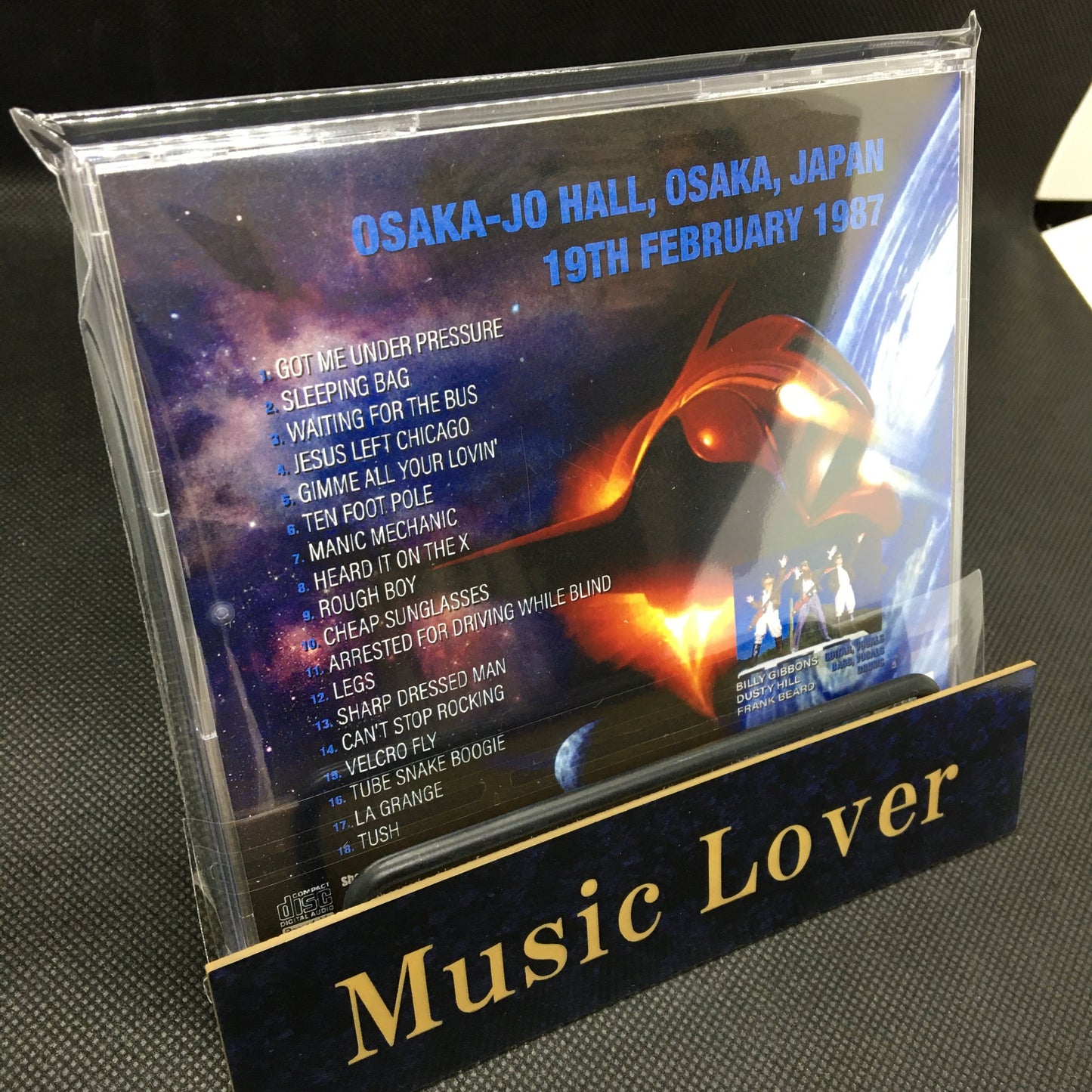 ZZ TOP / OSAKA 1987 (1CDR)