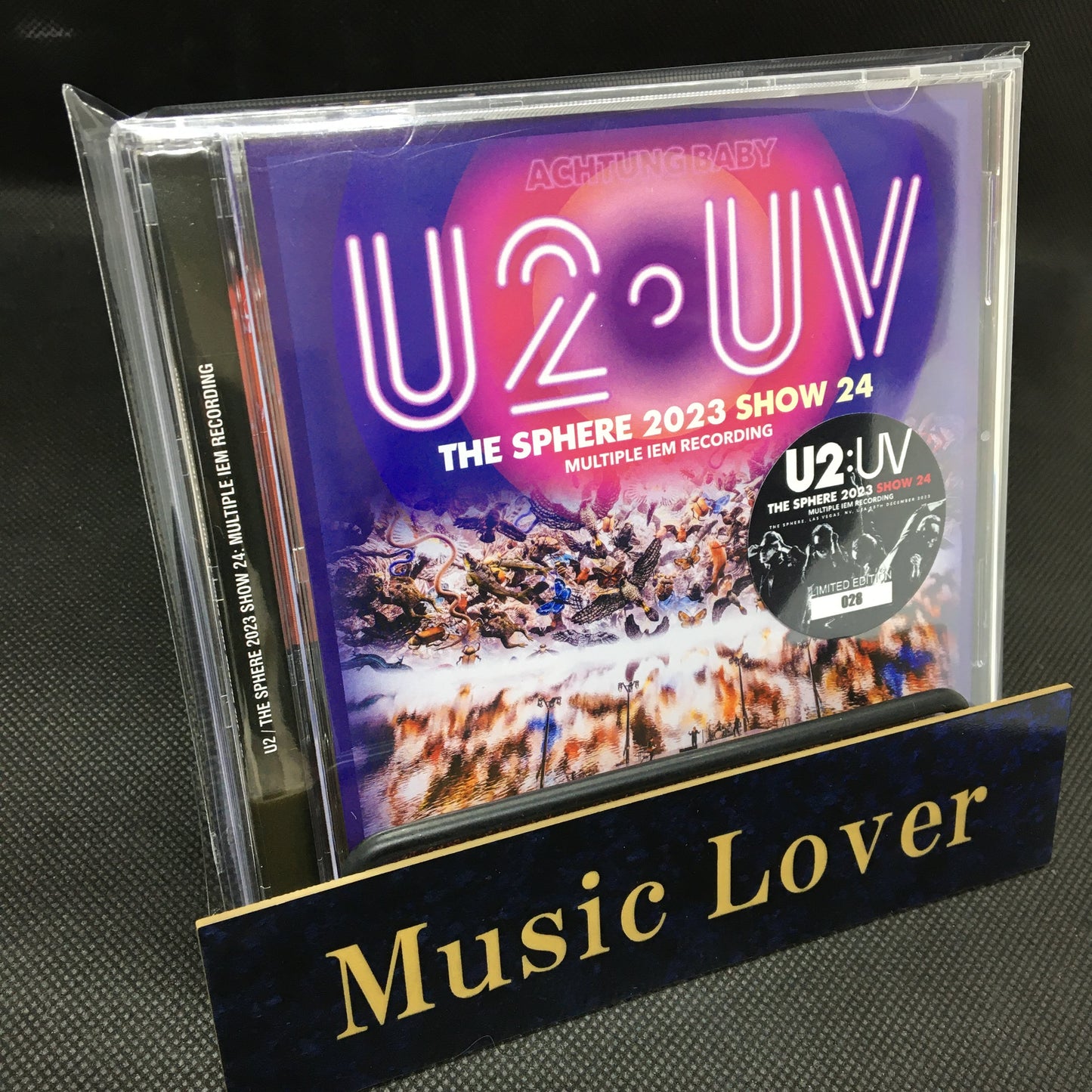 U2 / THE SPHERE 2023 SHOW 23 MULTIPLE IEM RECORDING (2CD)