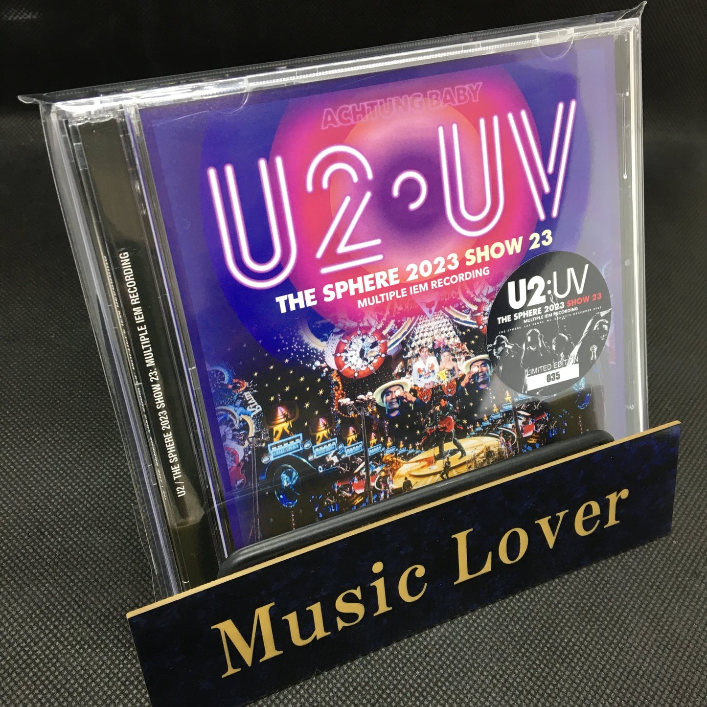 U2 / THE SPHERE 2023 SHOW 23 MULTIPLE IEM RECORDING (2CD)