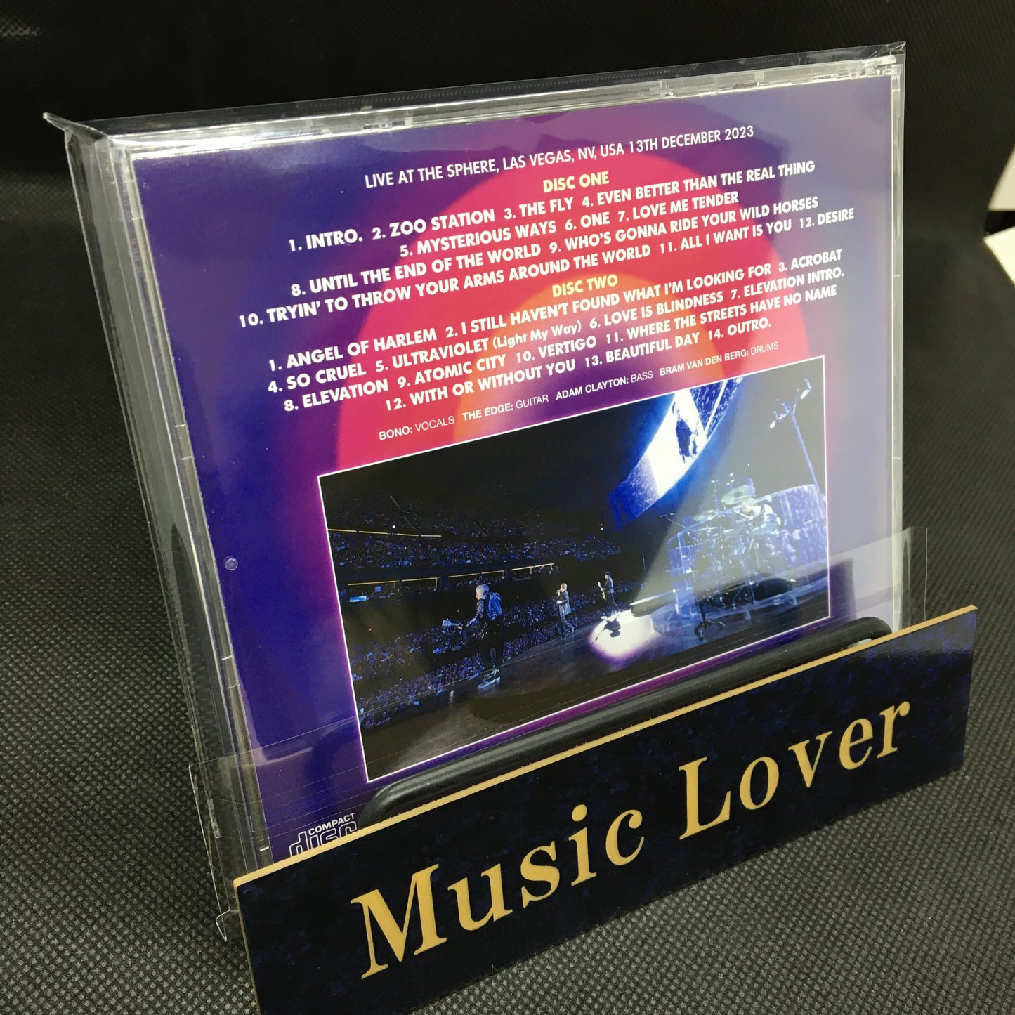 U2 / THE SPHERE 2023 SHOW 23 MULTIPLE IEM RECORDING (2CD)