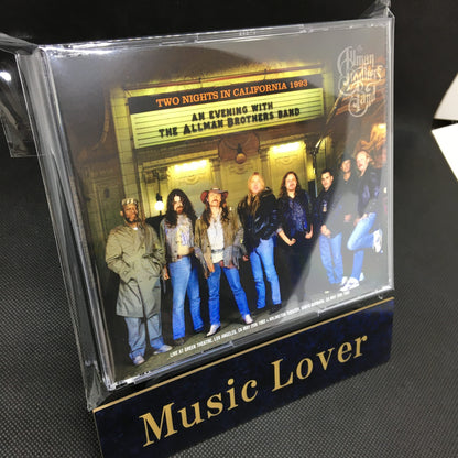 THE ALLMAN BROTHERS BAND / TWO NIGHTS IN CALIFORNIA 1993 (5CDR)