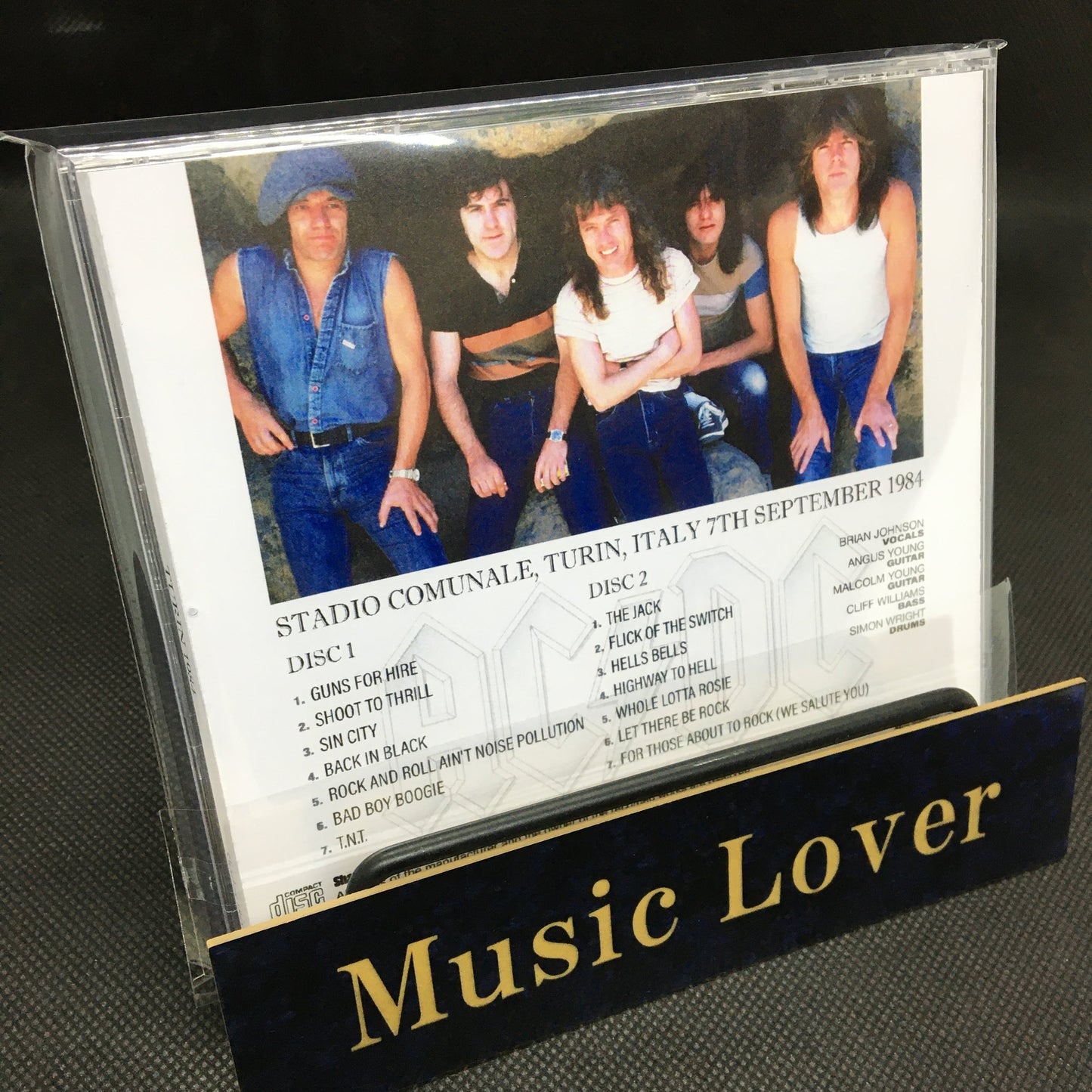 AC/DC / TURIN 1984 (2CDR)