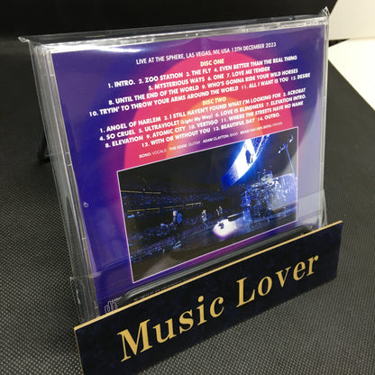 U2 / THE SPHERE 2023 SHOW 23 MULTIPLE IEM RECORDING (2CD)