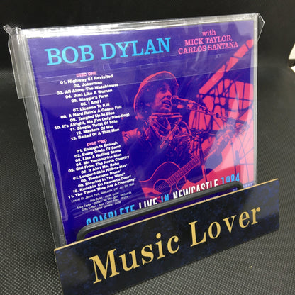 BOB DYLAN with MICK TAYLOR, CARLOS SANTANA / COMPLETE LIVE IN NEWCASTLE 1984 (2CDR)
