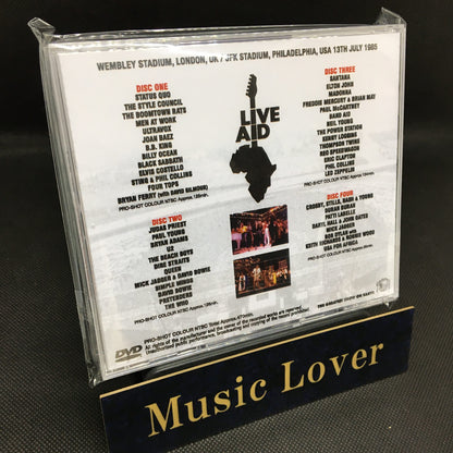 V.A. / LIVE AID JAPANESE BROADCAST PRO SHOT (4DVDR)