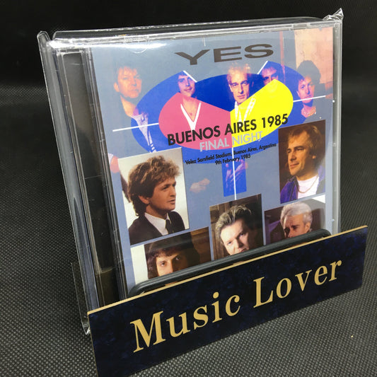 YES / BUENOS AIRES 1985 FINAL NIGHT STEREO SOUNDBOARD (2CDR)