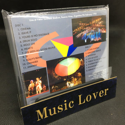 YES / BUENOS AIRES 1985 FINAL NIGHT STEREO SOUNDBOARD (2CDR)