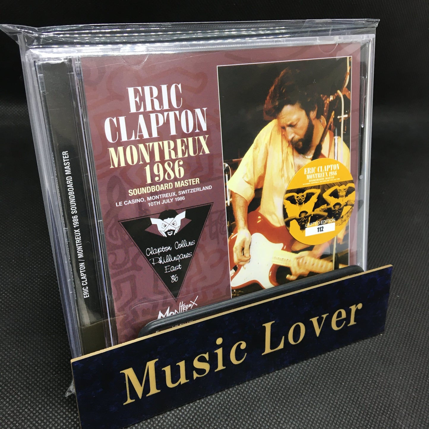 ERIC CLAPTON / MONTREUX 1986 SOUNDBOARD MASTER (2CD+1CDR)