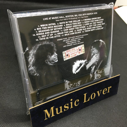 AEROSMITH / ULTIMATE BOSTON 1978 SOUNDBOARD (1CD)