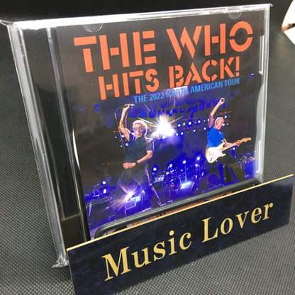 THE WHO / THE WHO HITS BACK ! IN CALIFORNIA 2022 SOUNDBOARD (2CDR)