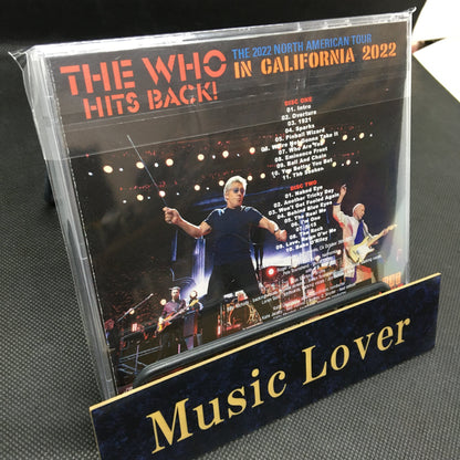 THE WHO / THE WHO HITS BACK ! IN CALIFORNIA 2022 SOUNDBOARD (2CDR)