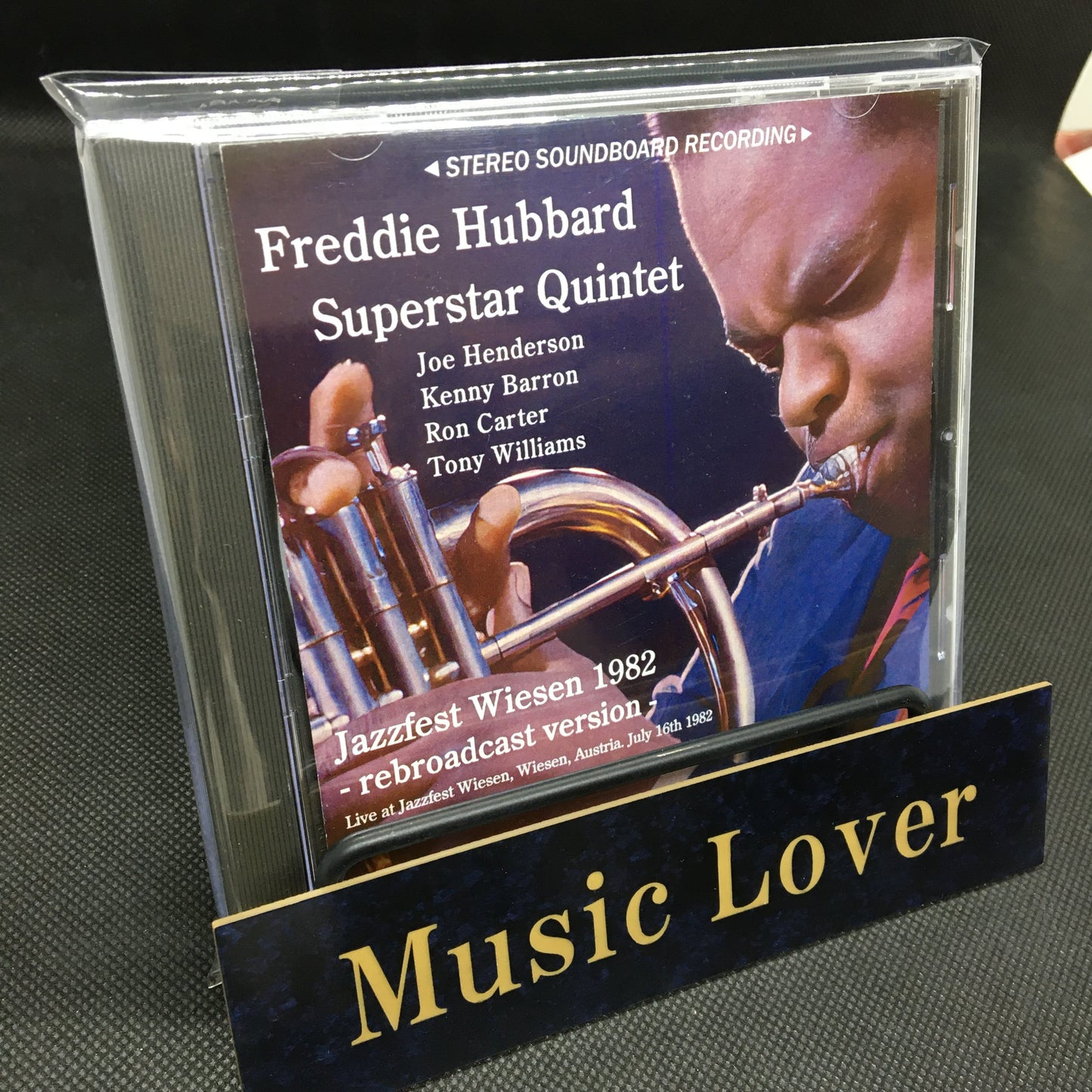 Freddie Hubbard Superstar Quintet / Jazzfest Wiesen 1982 rebroadcast version STEREO SOUNDBOARD (1CDR)