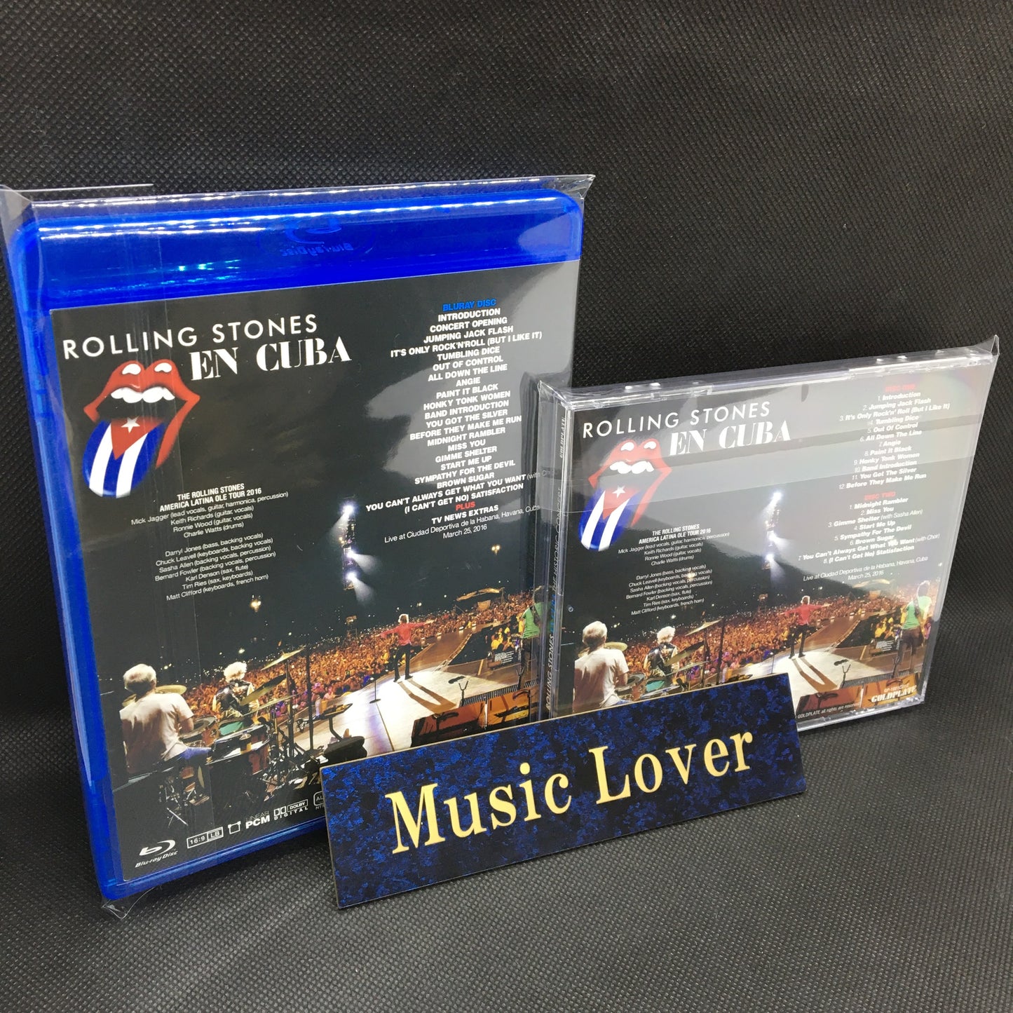 THE ROLLING STONES / EN CUBA THE HISTORIC CONCERT 2016 (2CD+1BDR)