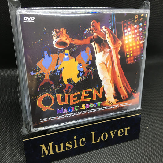QUEEN / MAGIC SHOOT UK TOUR 1986 (4DVDR)