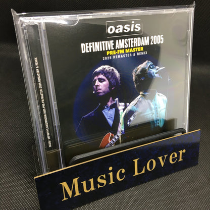 OASIS / DEFINITIVE AMSTERDAM 2005 PRE-FM MASTER: 2025 REMASTER & REMIX (2CD)