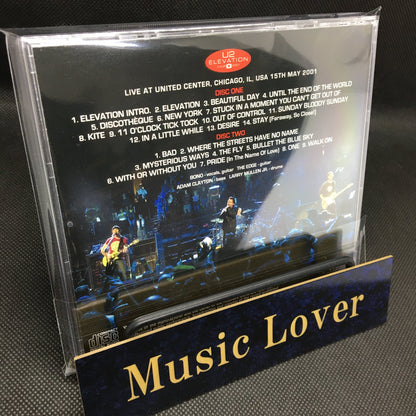 U2 / DEFINITIVE CHICAGO 2001 3RD NIGHT 2025 REMASTER & REMIX (2CD)