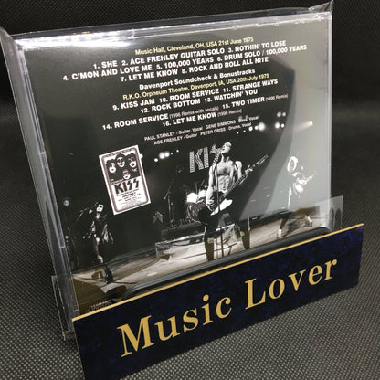 KISS / CLEVELAND 1975 THE LOST KISS ALIVE! SOUNDBOARD (1CD)