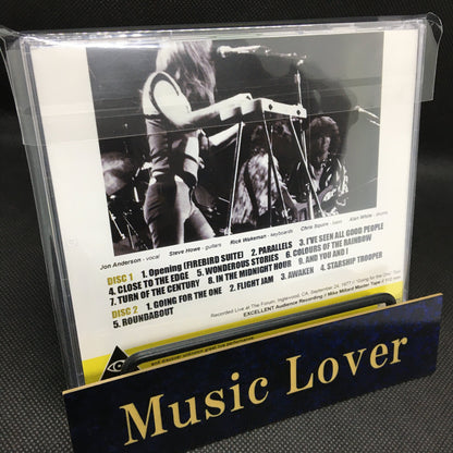 YES / LEGENDARY MIKE MILLARD TAPE SECOND NIGHT AT THE FORUM 1977 (2CDR)