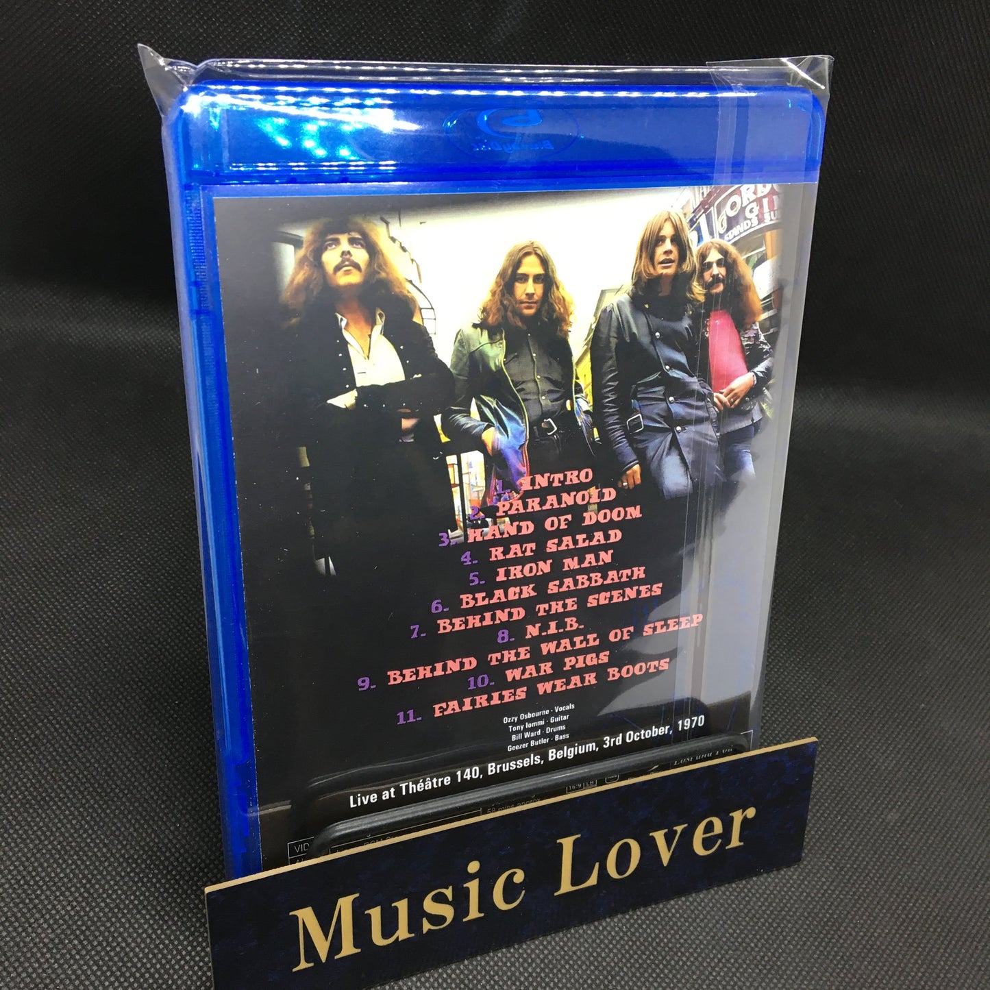 BLACK SABBATH / BRUSSELS 1970 HD REBROADCAST EDITION PRO-SHOT (1BDR)