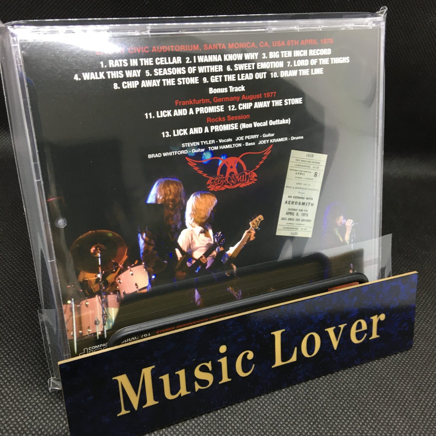 AEROSMITH / DEFINITIVE SANTA MONICA 1978 SOUNDBOARD (1CD)