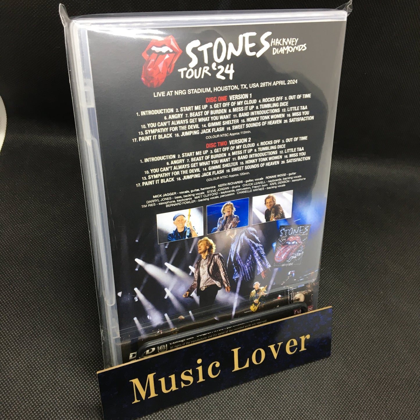 THE ROLLING STONES / HOUSTON 2024 THE VIDEO (2DVDR)