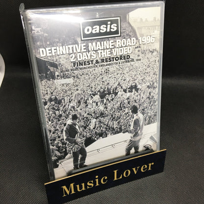 OASIS / DEFINITIVE MAINE ROAD 1996 2 DAYS THE VIDEO FINEST & RESTORED PRO SHOT (2DVD)