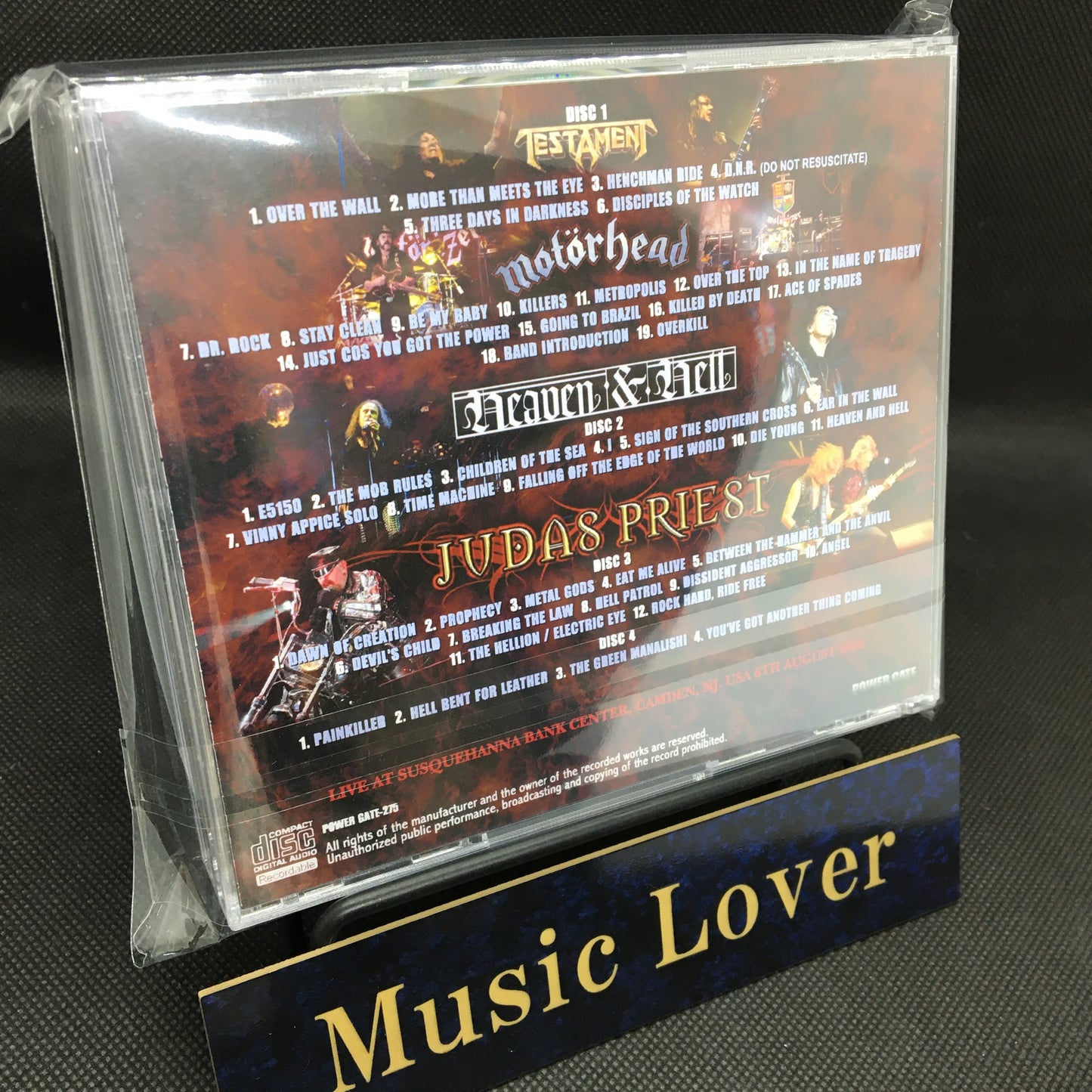 V.A.(JUDAS PRIEST, HEAVEN & HELL, MOTORHEAD, TESTAMENT) / METAL MASTERS (4CDR)