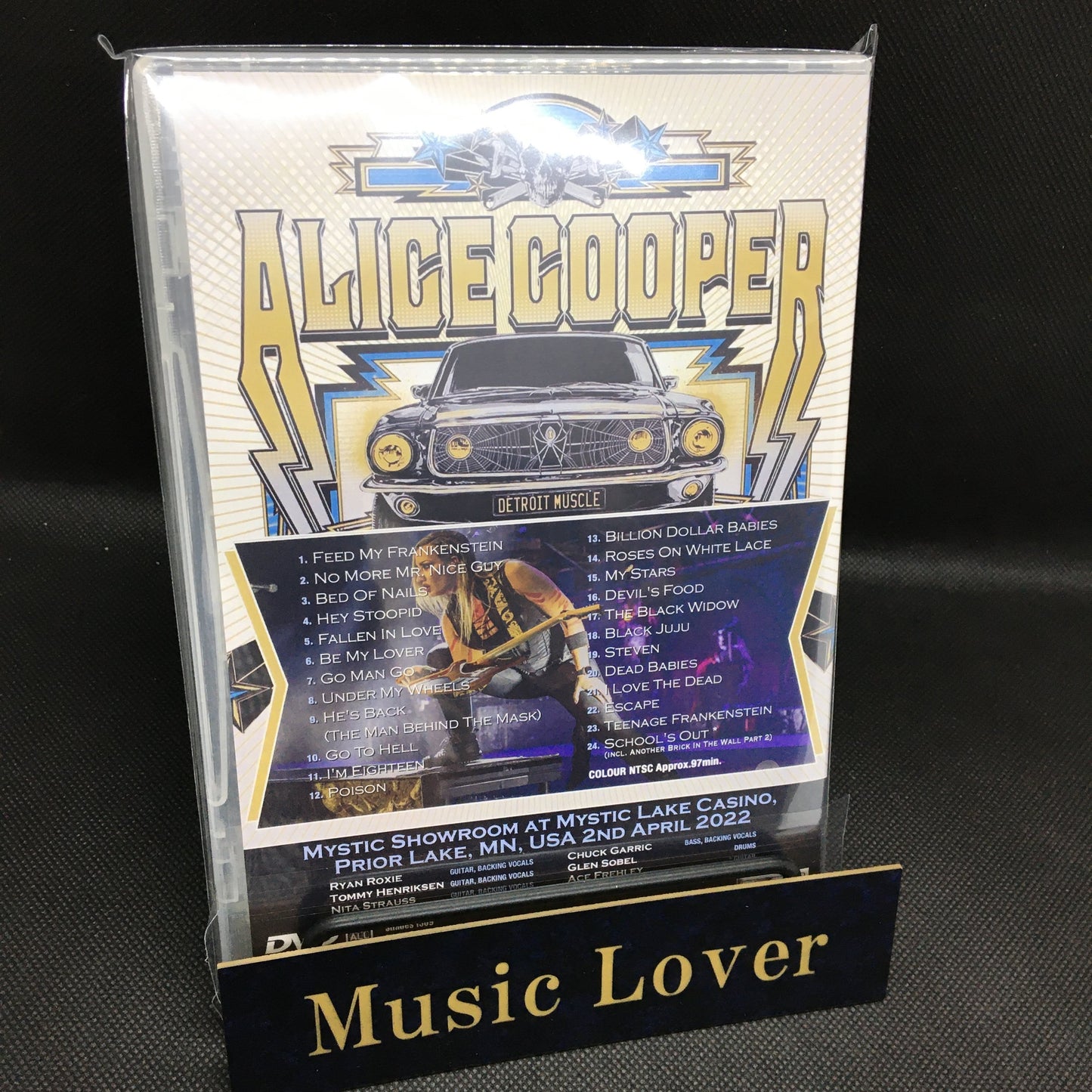 ALICE COOPER / PRIOR LAKE 2022 (1DVDR)