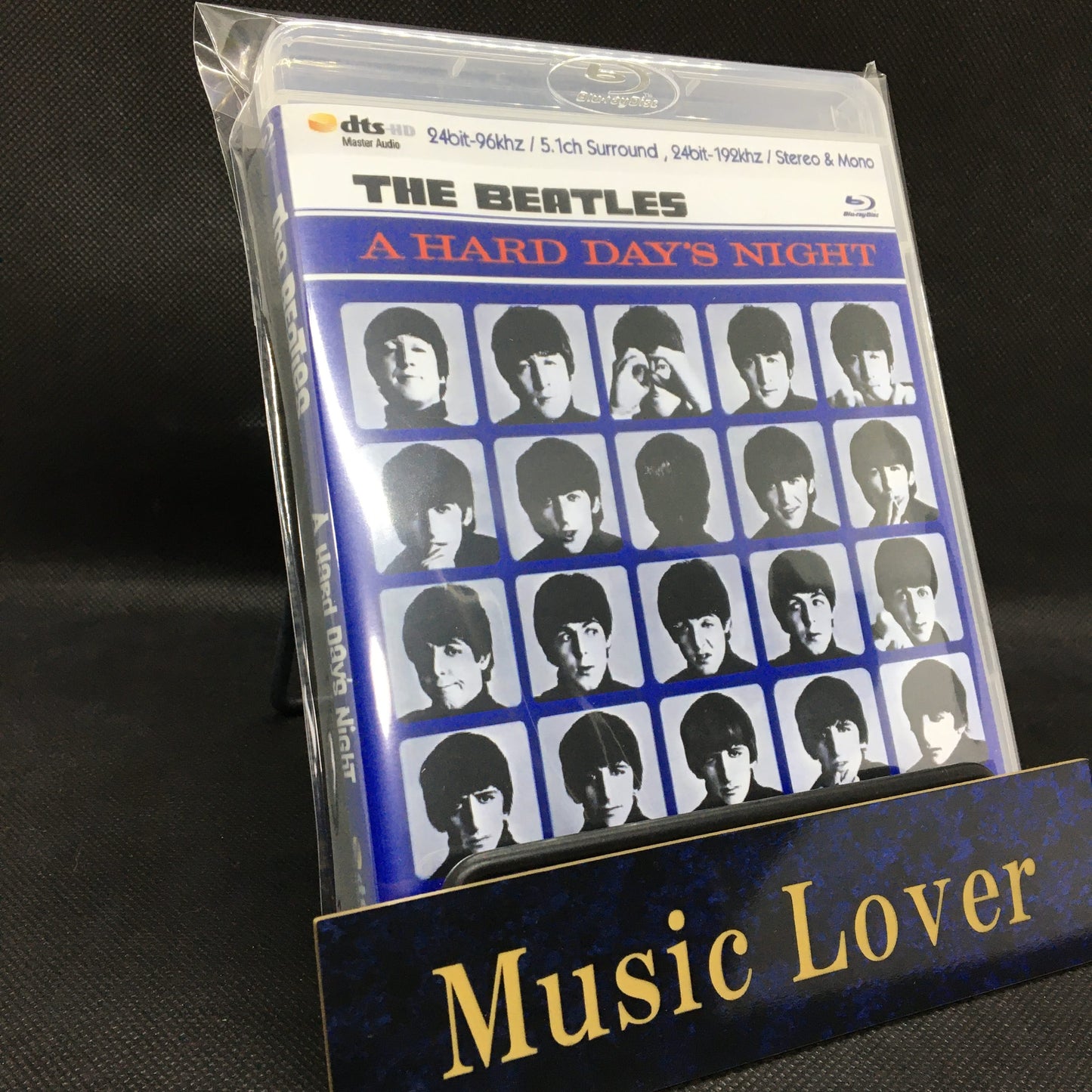 THE BEATLES / A HARD DAY'S NIGHT 24bit-96khz / 5.1ch Surround, 24bit-192khz / Stereo & Mono (1BDR) DTS-HD Master Audio