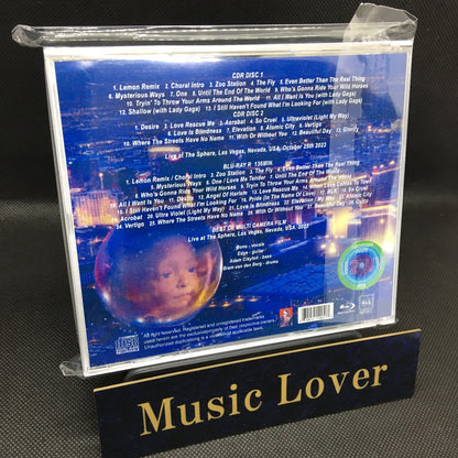 U2 / THE SPHERE 2023 12TH SHOW (2CDR+BONUS 1BDR) Lady Gaga