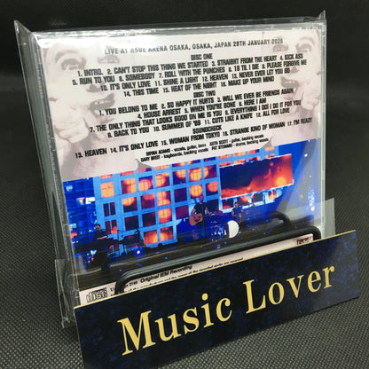 BRYAN ADAMS / OSAKA 2026 ORIGINAL IEM RECORDING (2CDR)