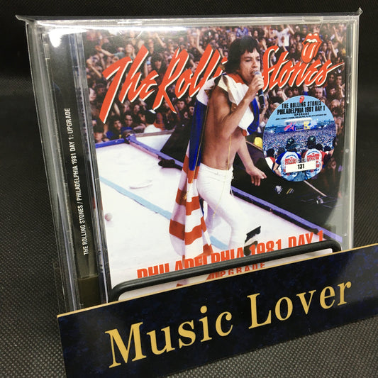 THE ROLLING STONES / PHILADELPHIA 1981 DAY 1 UPGRADE (2CD)