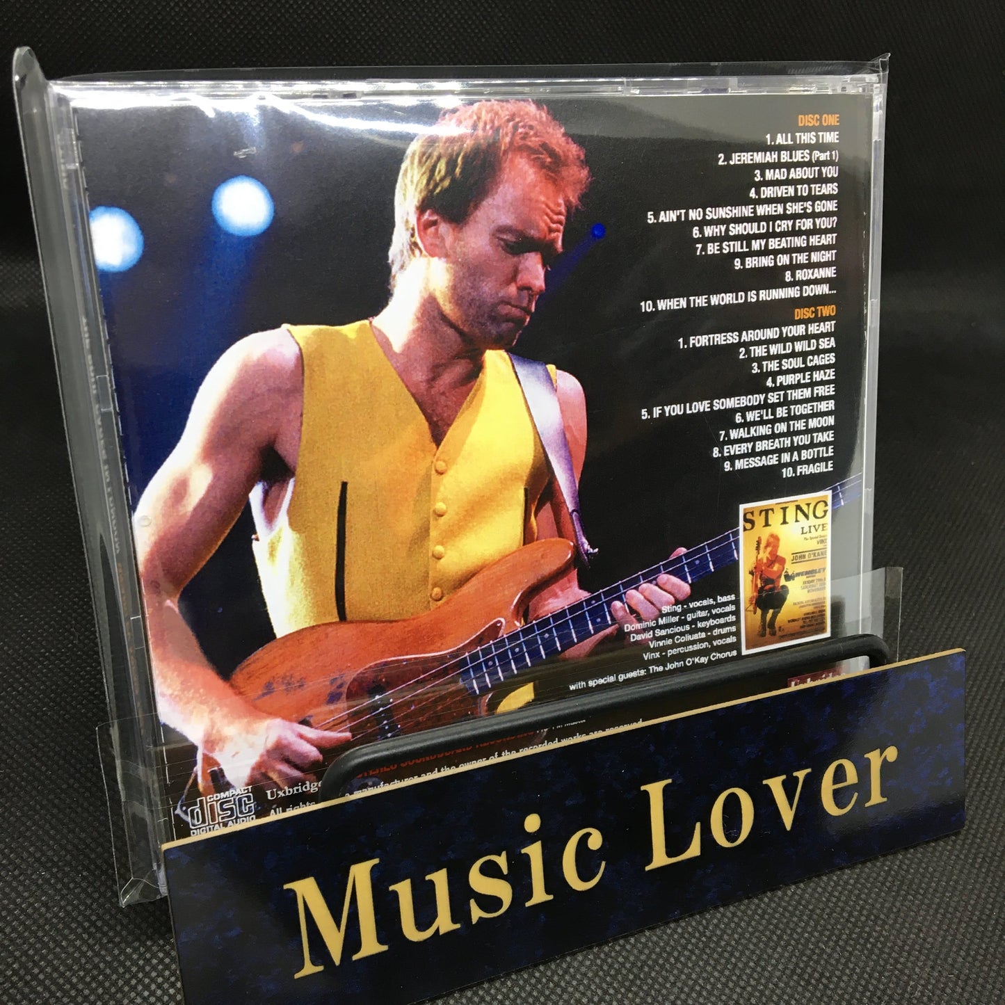 STING / THE SOUL CAGES IN LONDON WEMBLEY ARENA 1991 STEREO SOUNDBOARD (2CDR)