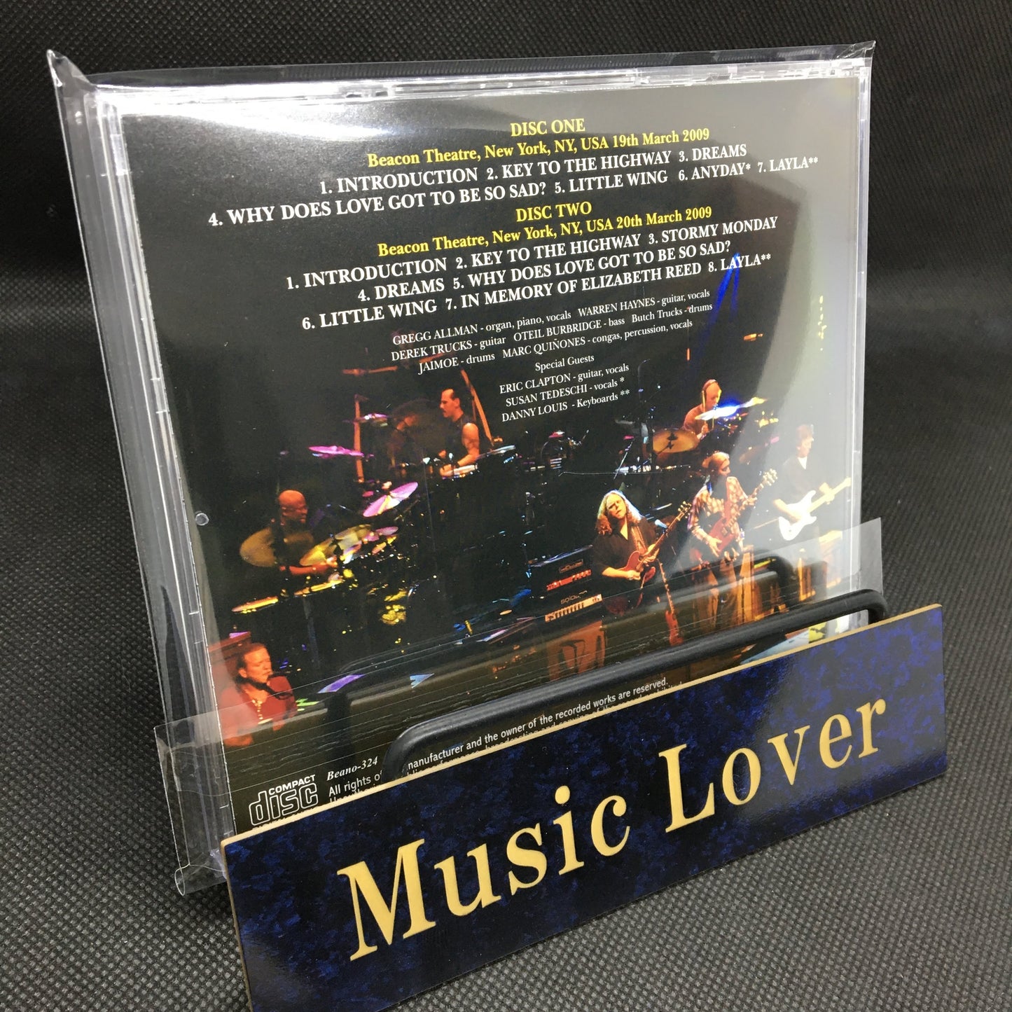 ALLMAN BROTHERS BAND feat. ERIC CLAPTON / BEACON THEATRE 2009 DIGITAL MULTITRACK MASTER (2CD)