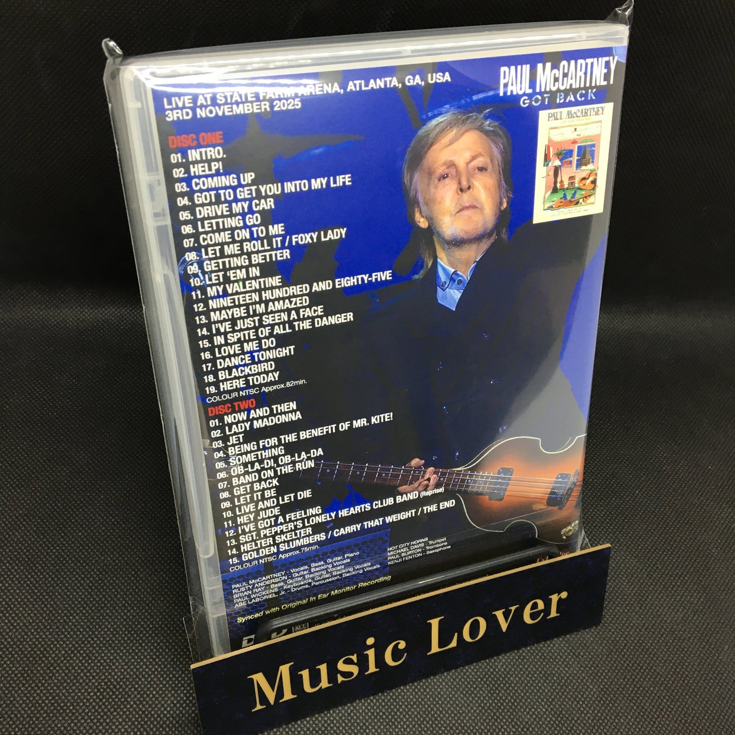 PAUL McCARTNEY / ATLANTA 2025 2ND NIGHT THE VIDEO (2DVDR)